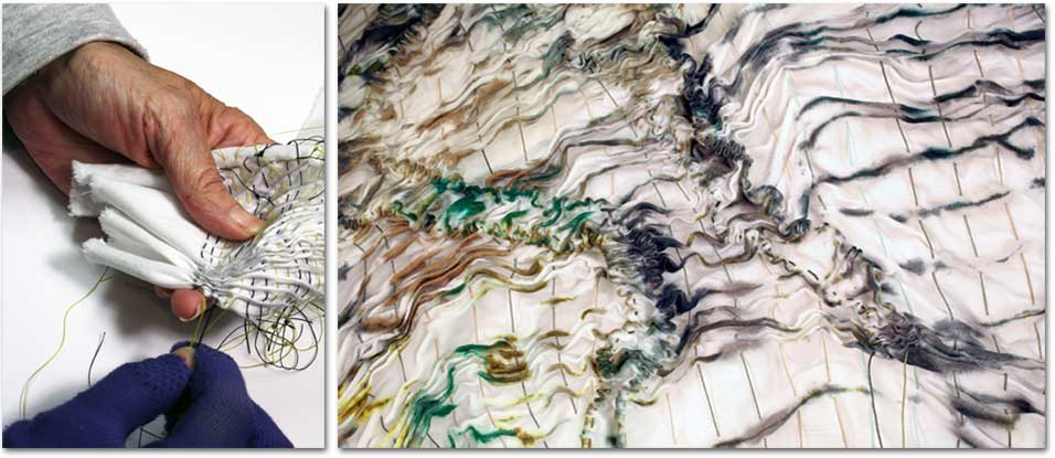Sue Cavanaugh surface design workshop/class